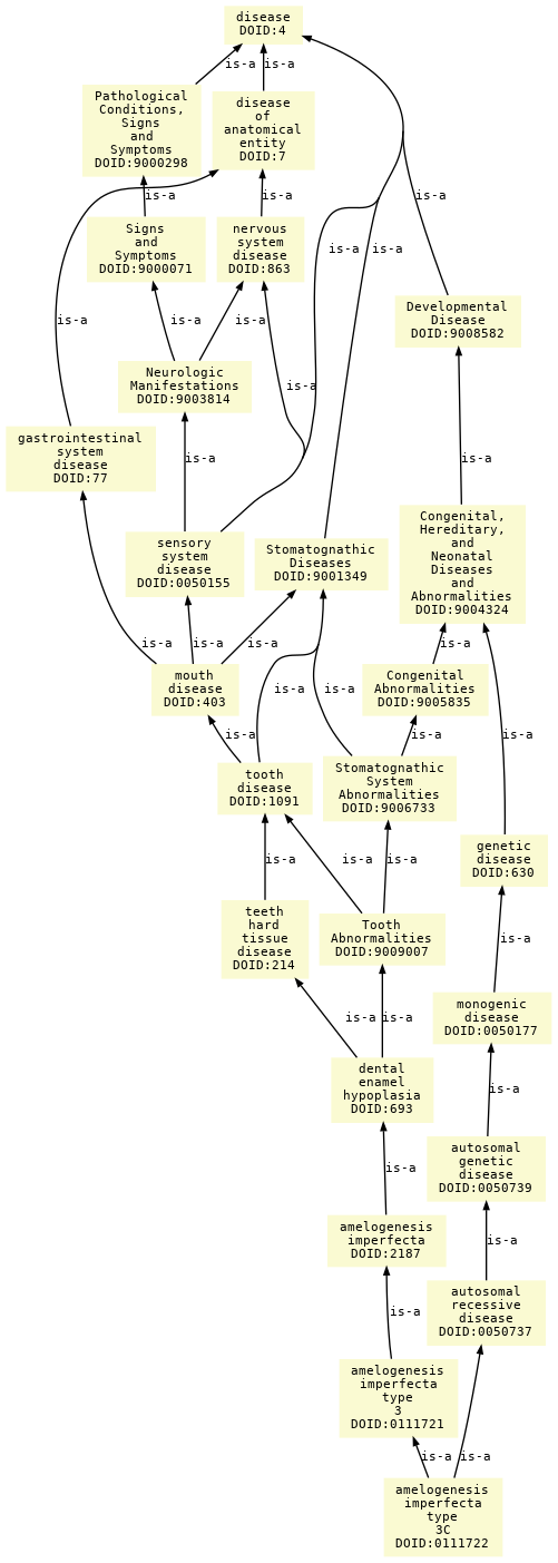 paths to the root