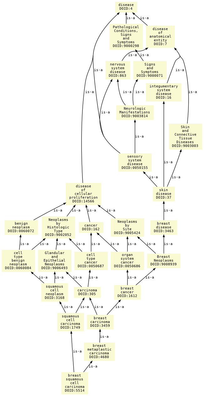 paths to the root